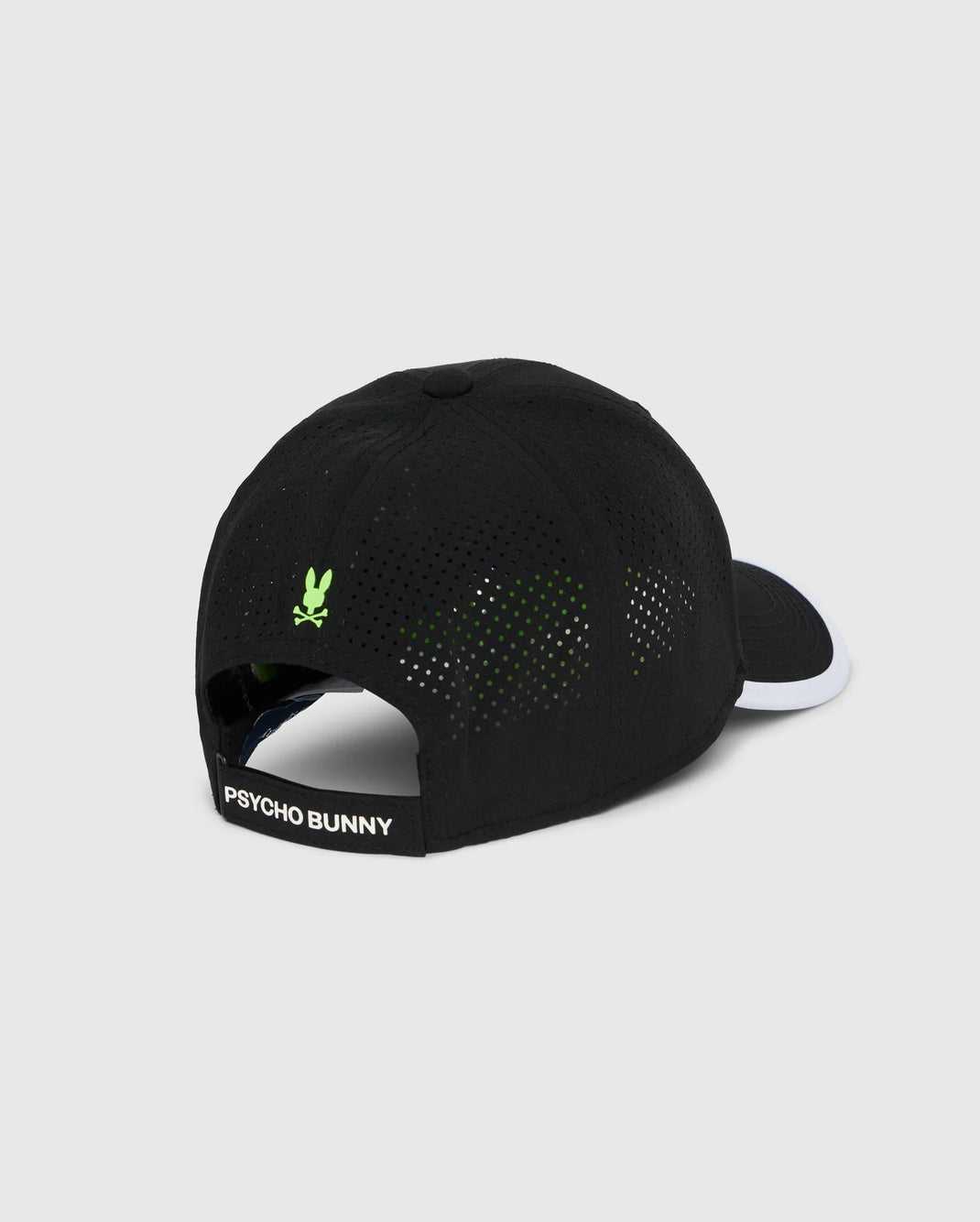 Casquettes Psycho Bunny Lucas Sport Cap Noir Homme | XOV-11119037